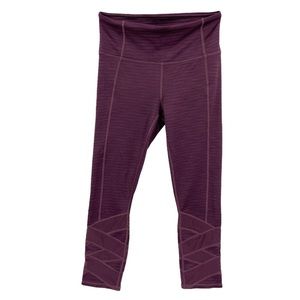 ATHLETA Legging Pants Jacquard Mantra Capri Crop Yoga